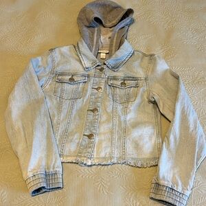 Cat & Jack Jean jacket with hood